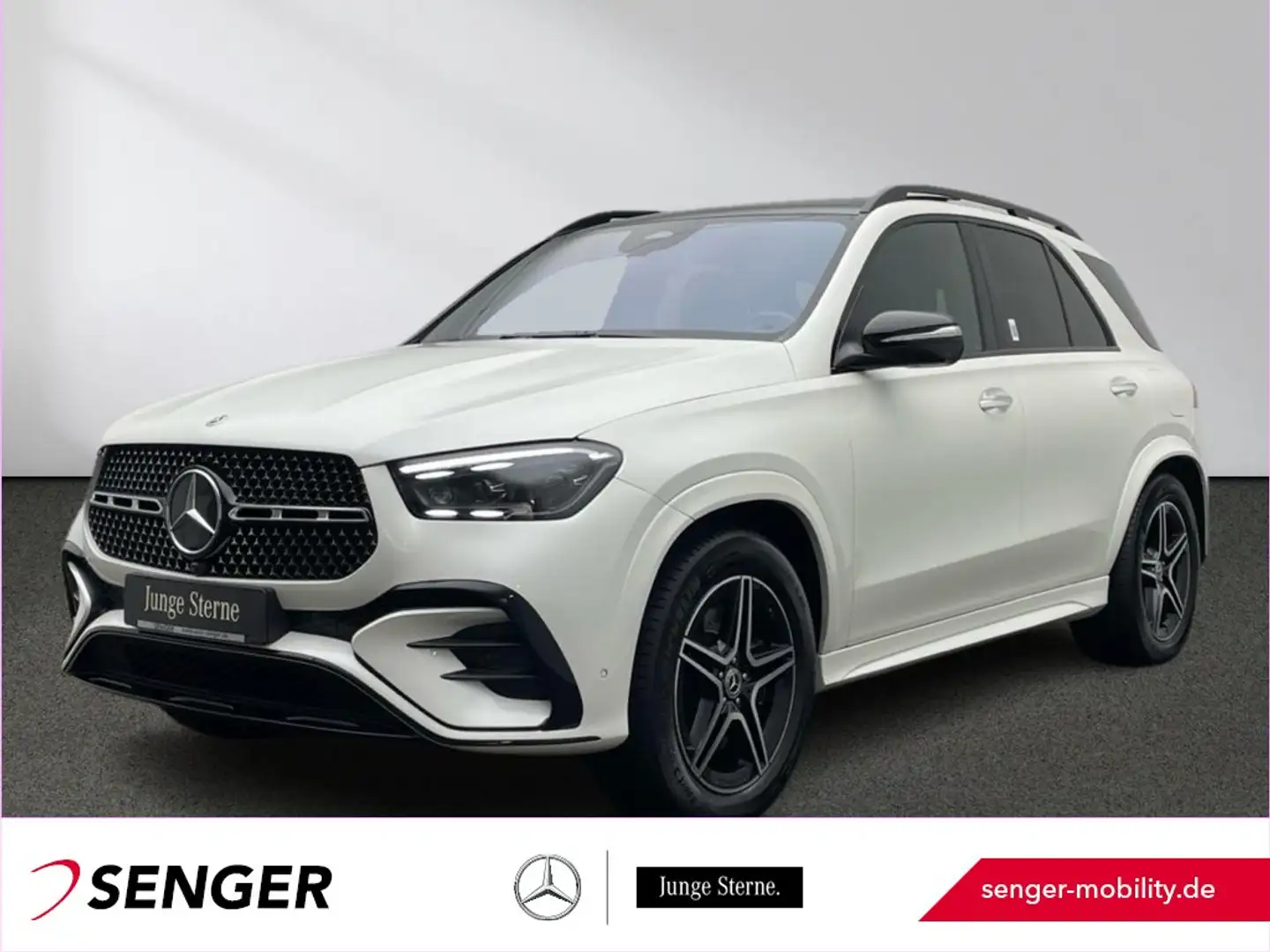 Mercedes-Benz GLE 400 e 4M AMG Night Airmatic Panorama AHK 360 Blanc - 1