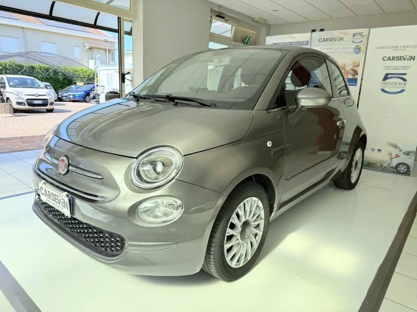 Fiat 500 1.2 Lounge s&s 69cv my19 Grigio - 1