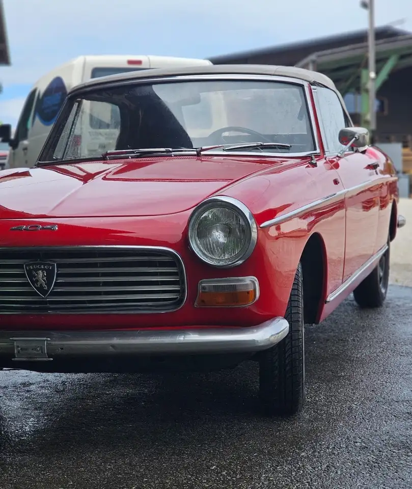 Peugeot 404 cabrio 1963 Guter Zustand Scheunenfund, foto 2