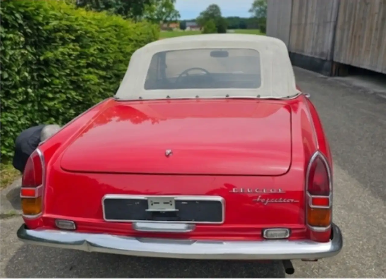 Peugeot 404 cabrio 1963 Guter Zustand Scheunenfund, foto 9
