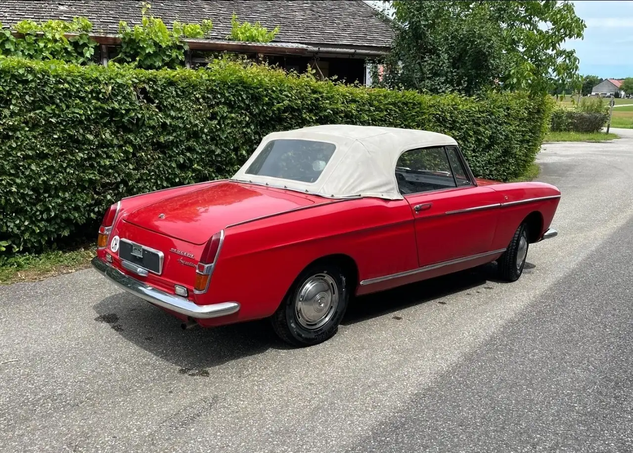 Peugeot 404 cabrio 1963 Guter Zustand Scheunenfund, foto 8