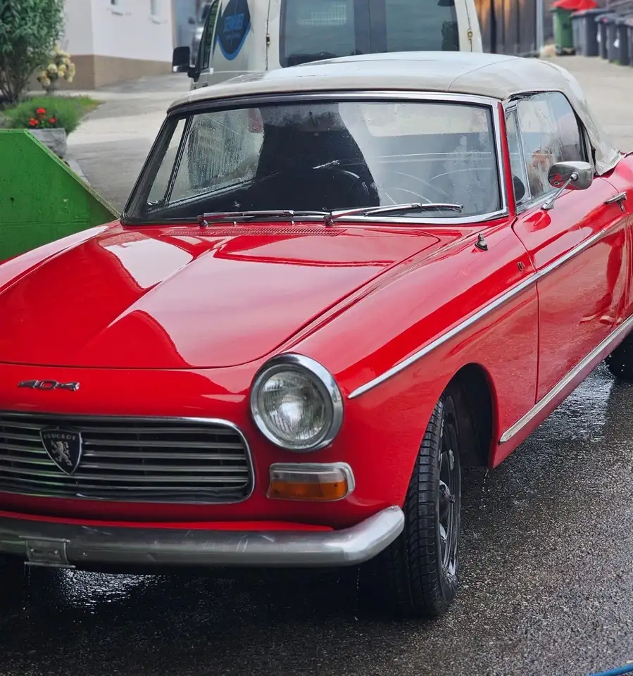 Peugeot 404 cabrio 1963 Guter Zustand Scheunenfund, foto 1