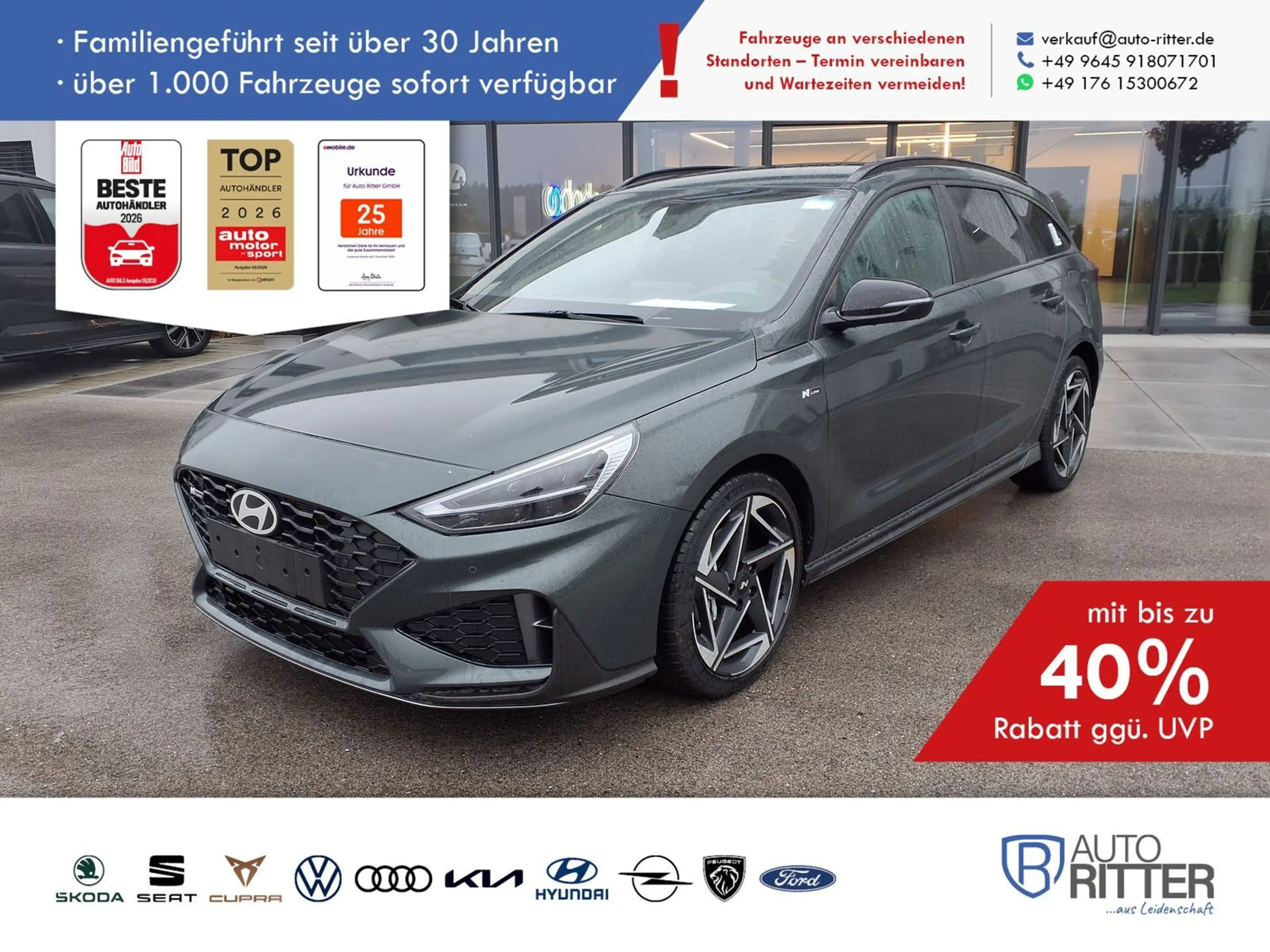 Hyundai i30 Kombi Prime N-Line RFK|LED|Navi|Carplay|K...