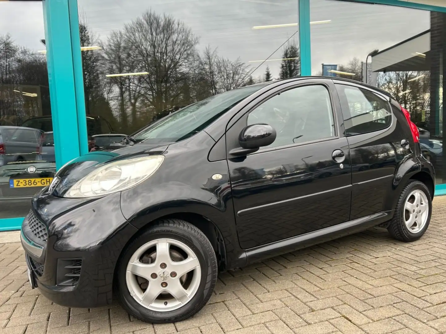 Peugeot 107 1.0-12V SPORT EDITION Leder, Airco, LMV Noir - 1