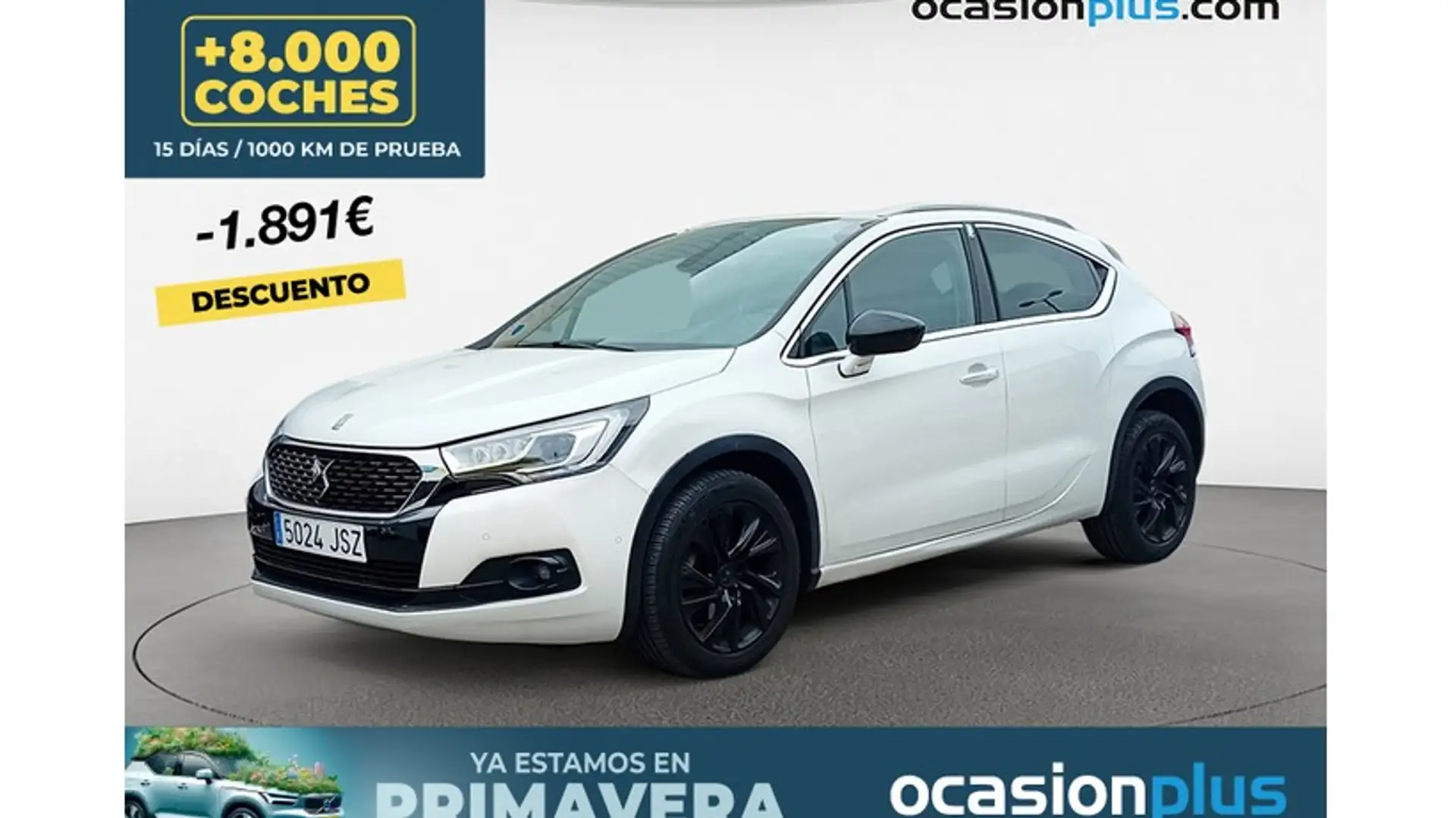 DS Automobiles DS 4 Crossback 1.6BlueHDi S&S Style EAT6 Blanco - 1