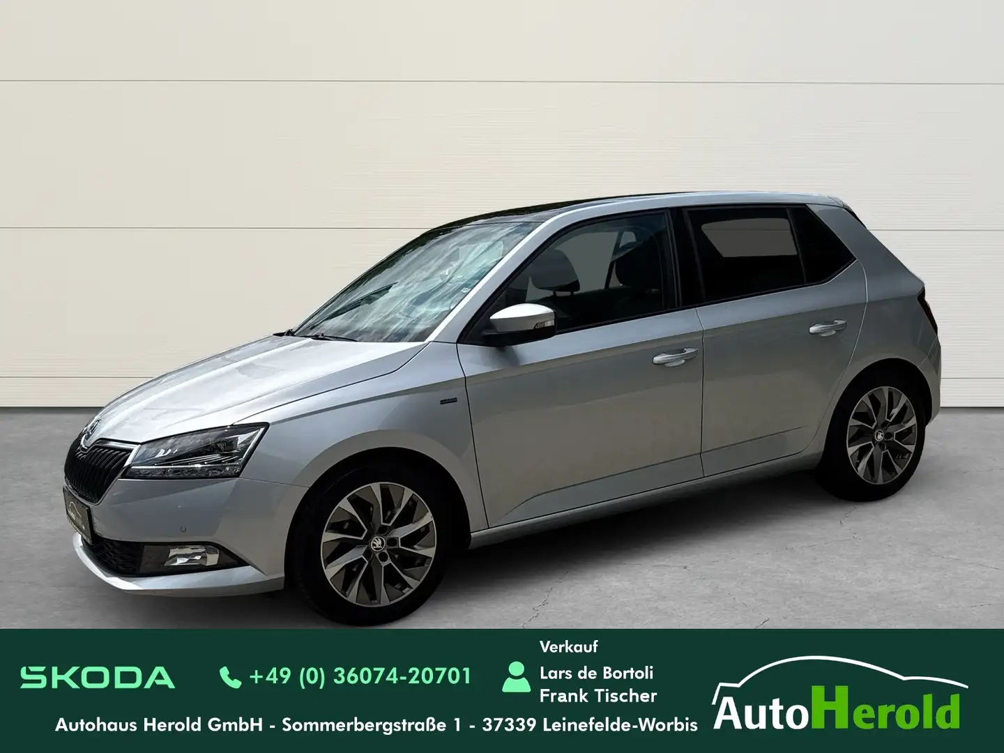 Skoda Fabia Clever Best of 1.0TSI+NAVI+WKR+PANO+ACC Silber - 1