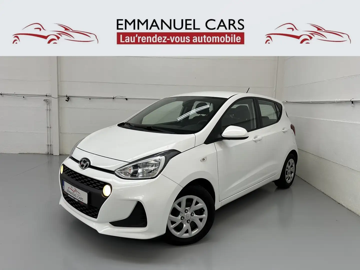 Hyundai i10 1.0i Air-co+Kit hiver complet. GARANTIE 1AN! Blanc - 1