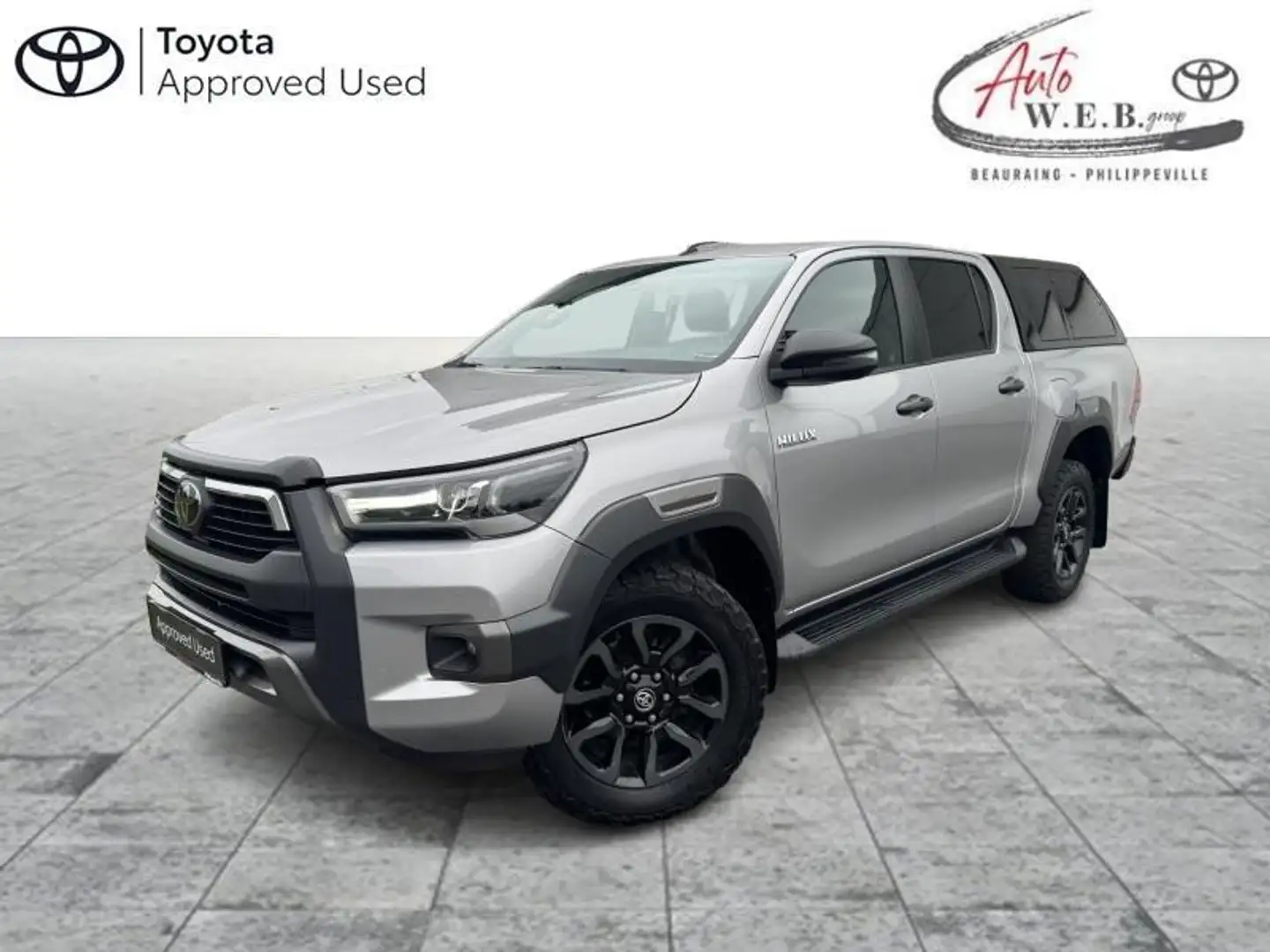 Toyota Hilux 2.8D4D 204hp 6AT Invincible Argent - 1