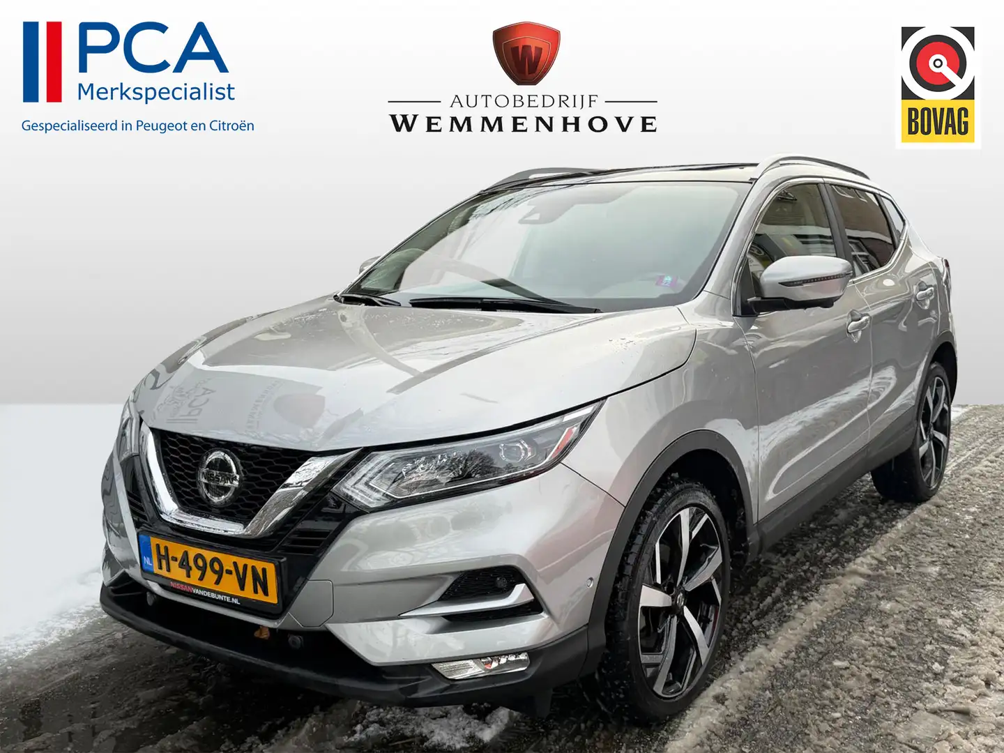 Nissan Qashqai 1.3 DIG-T Tekna + Gris - 1