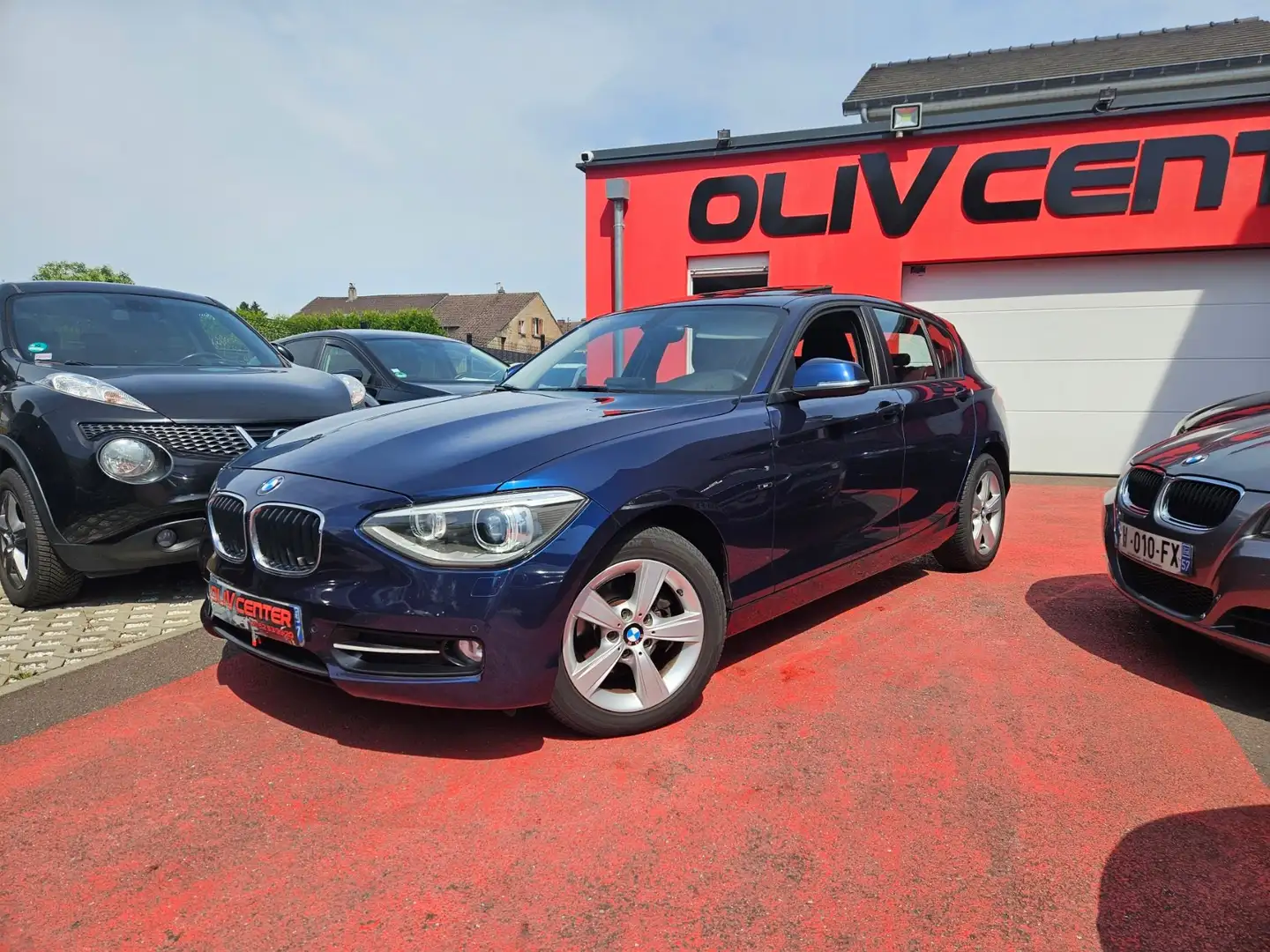BMW 116 116D EFFICIENTDYNAMICS EDITION 116 CH SPORT Bleu - 1