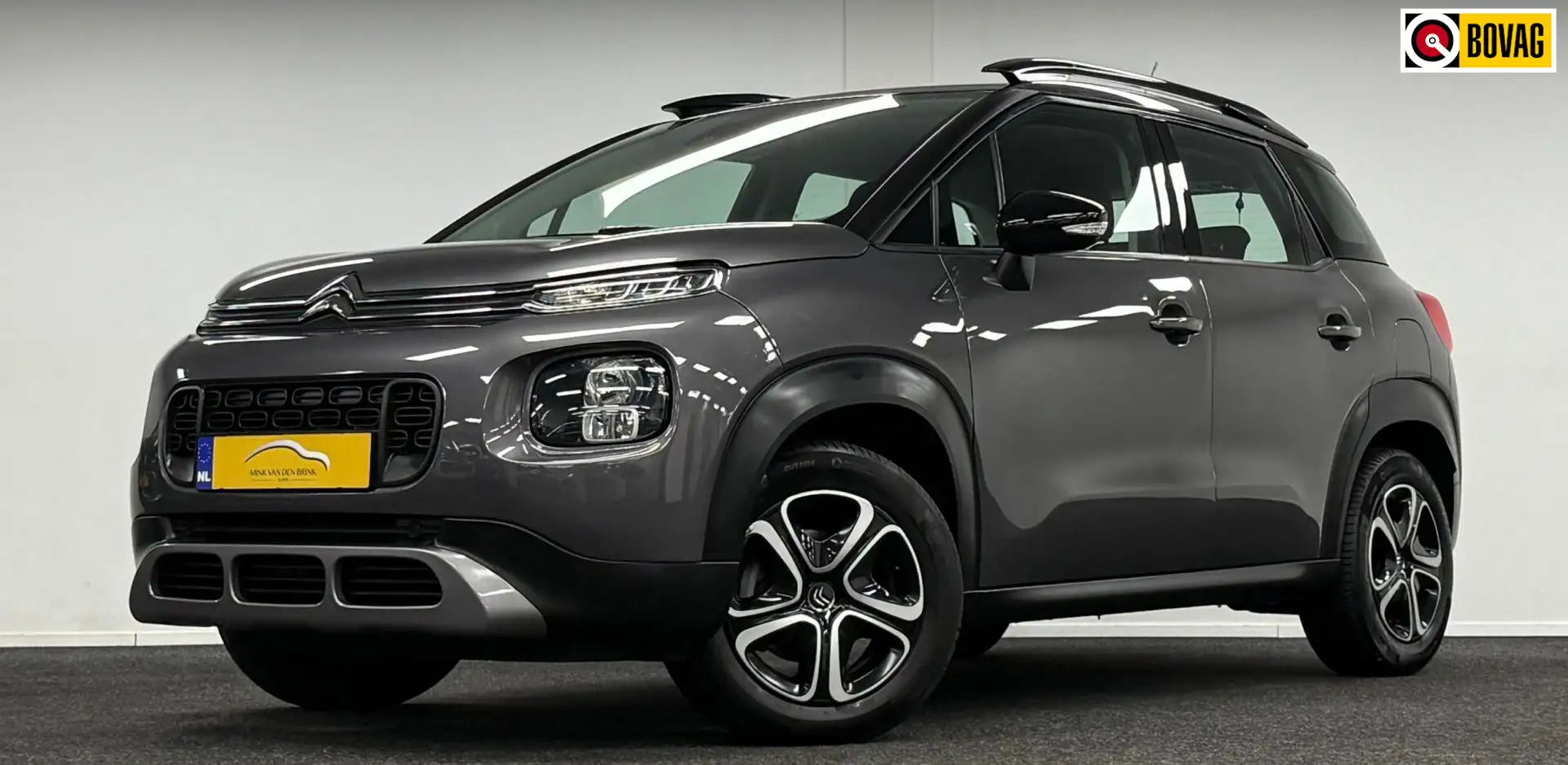 Citroen C3 Aircross 1.2 PureTech S&S Shine *28Dkm*Carplay*Automaat*LMV Grau - 1