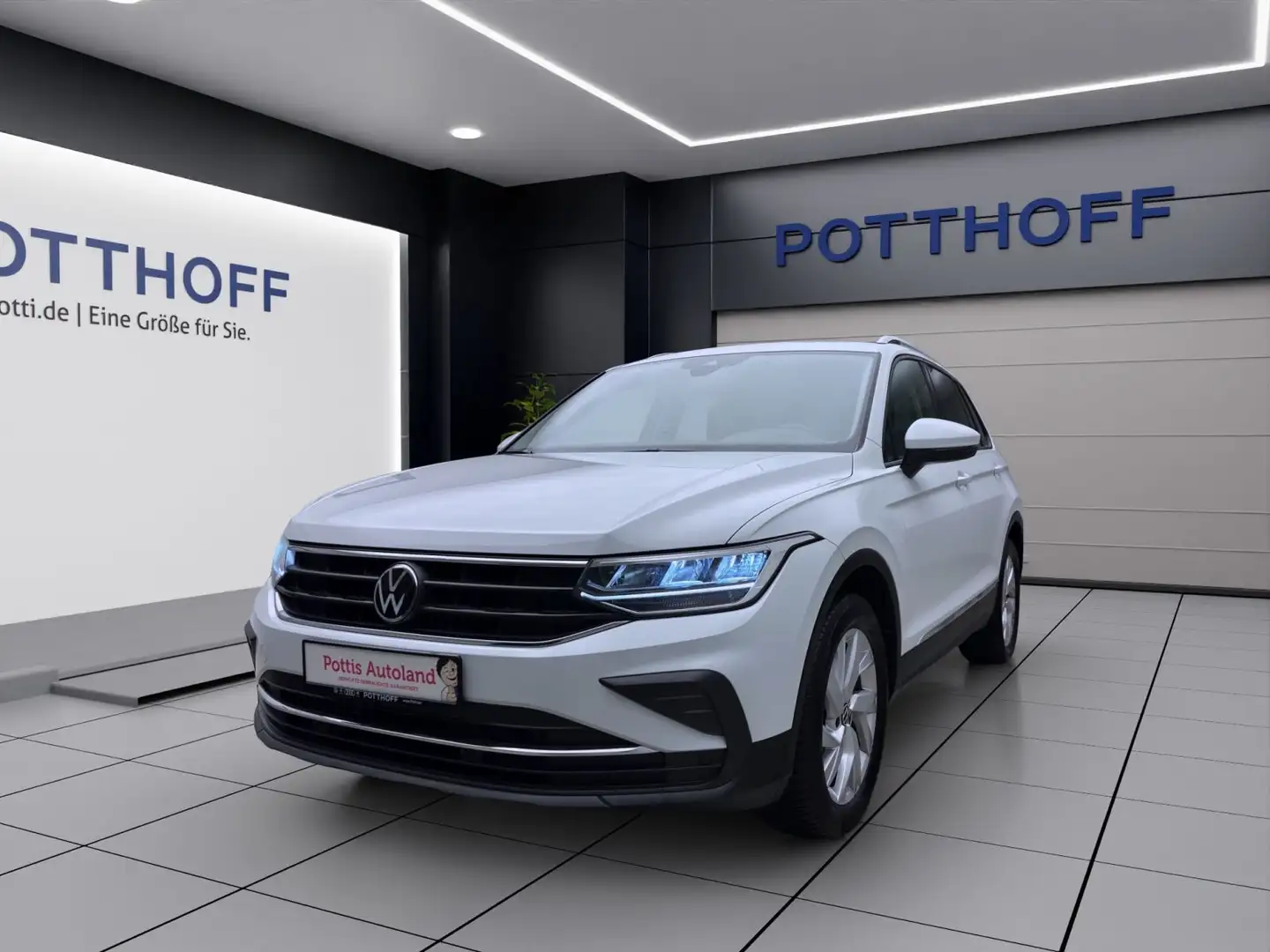 Volkswagen Tiguan 1.5 TSI ACTIVE NAVI KAMERA SITZHZG PDC Weiß - 1