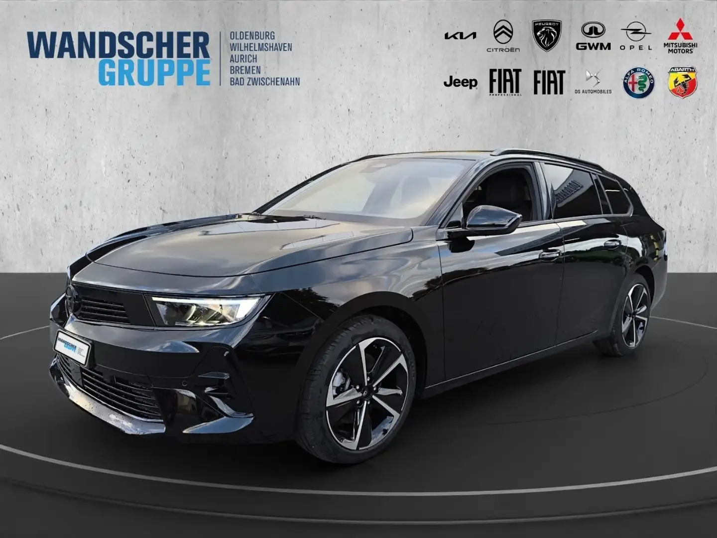 Opel Astra Sports Tourer GS 1.2 *PDC*360 Grad Kamera Schwarz - 1