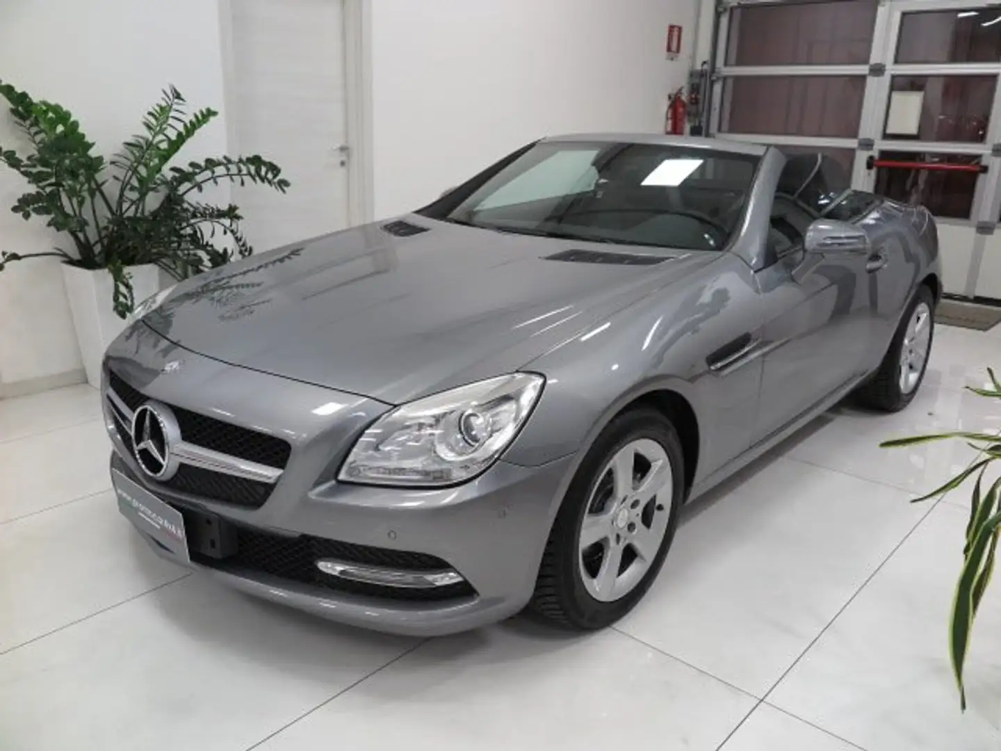 Mercedes-Benz SLK 200 k Sport 184cv "Auto con Solo 42.000 Km!!!" Gris - 1