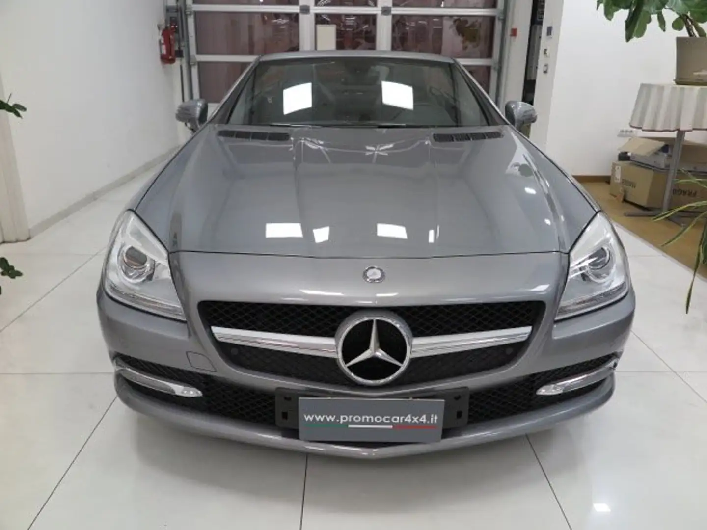 Mercedes-Benz SLK 200 k Sport 184cv "Auto con Solo 42.000 Km!!!" Gris - 2