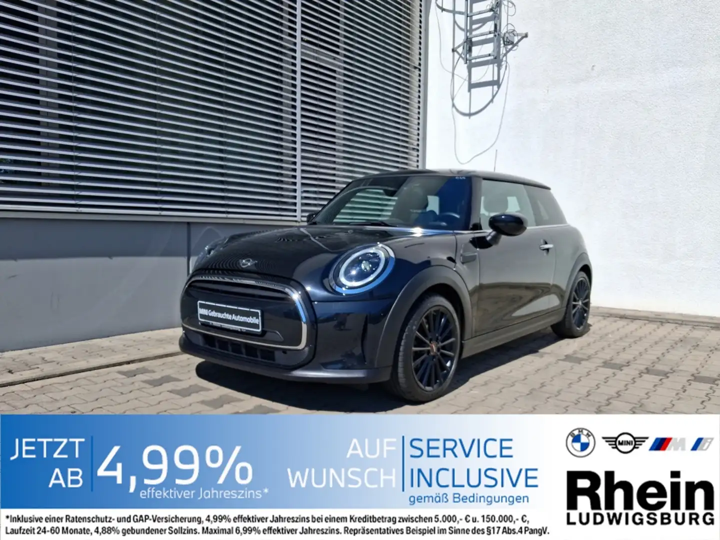 MINI Cooper 3-T LED Navi PAno SHZ AppeCarPlay Schwarz - 1