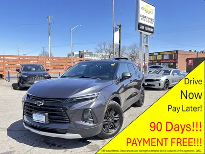 Gray 2022 Chevrolet Blazer 3LT AWD SUV / Crossover All-Wheel Drive 9-Speed Automatic