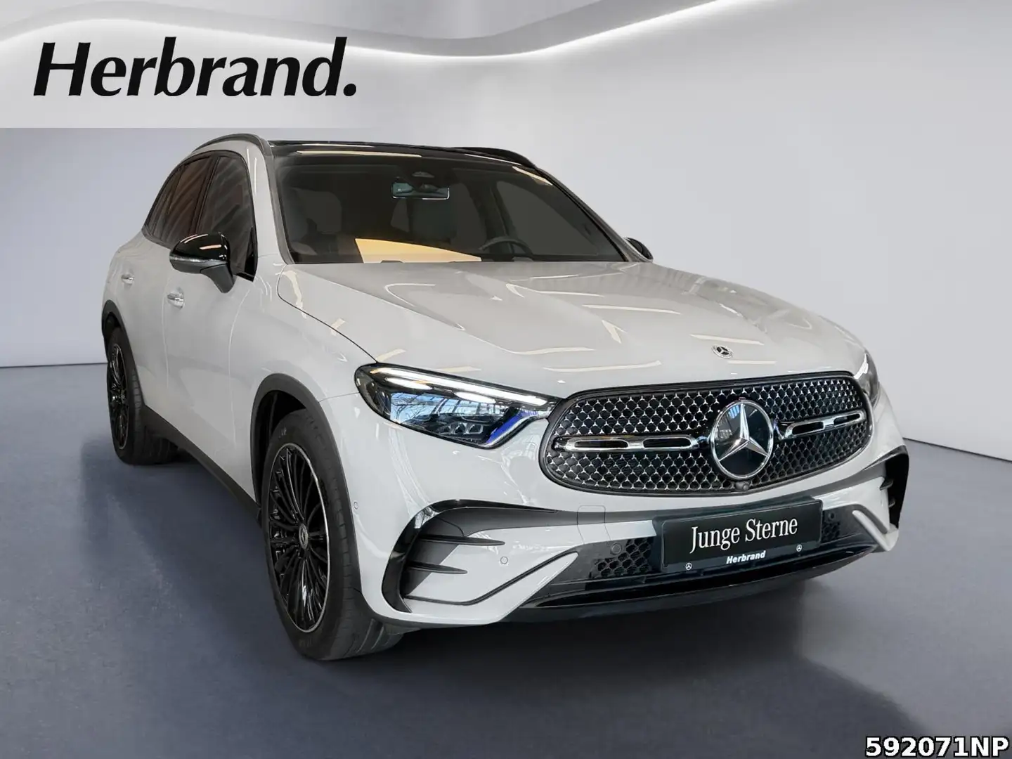 Mercedes-Benz GLC 450 d 4M AMG Pano AHK DigitalLight Burmester Серый - 2