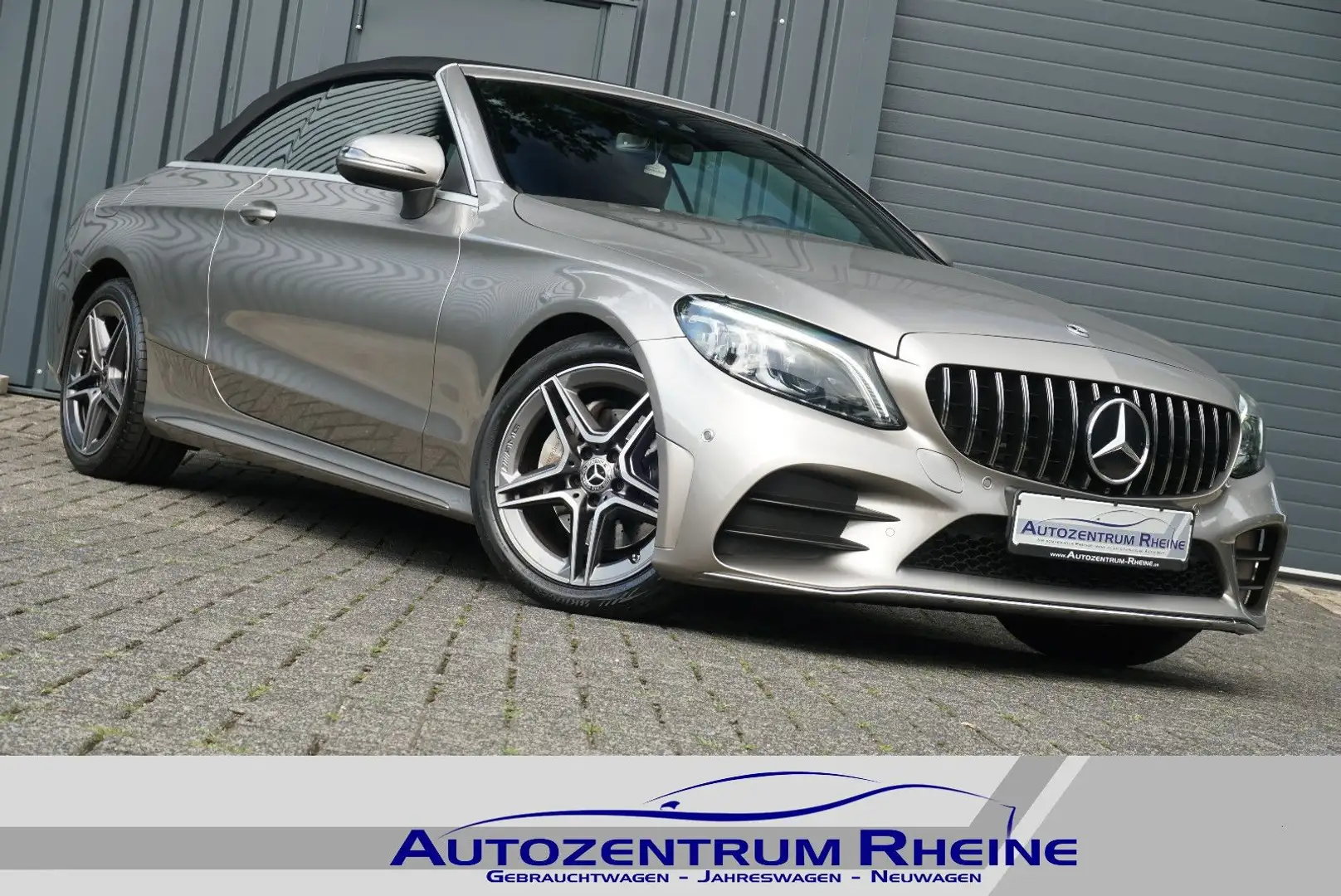 Mercedes-Benz C 220 d Cabrio AMG Airscarf Aircap Kamera Multibe Zilver - 1