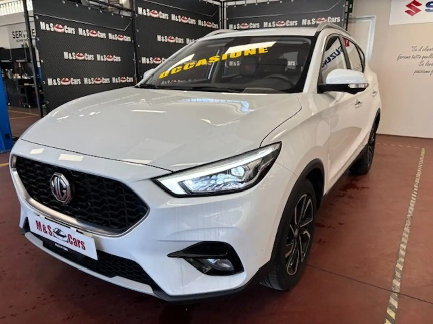 MG ZS 1.5 BENZINA Luxury-20.595 KM CERTIFICATI-FULL OPT! Blanc - 1