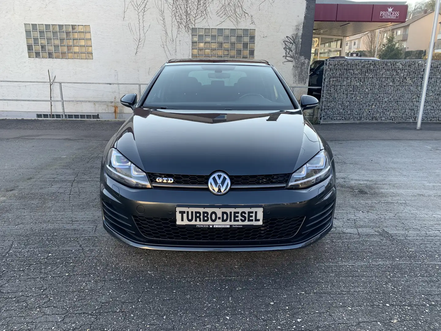 Volkswagen Golf GTD 2.0 TDI BMT  *Xenon*Navi*Pano*PDC*SHZ*TÜV neu* Gris - 2