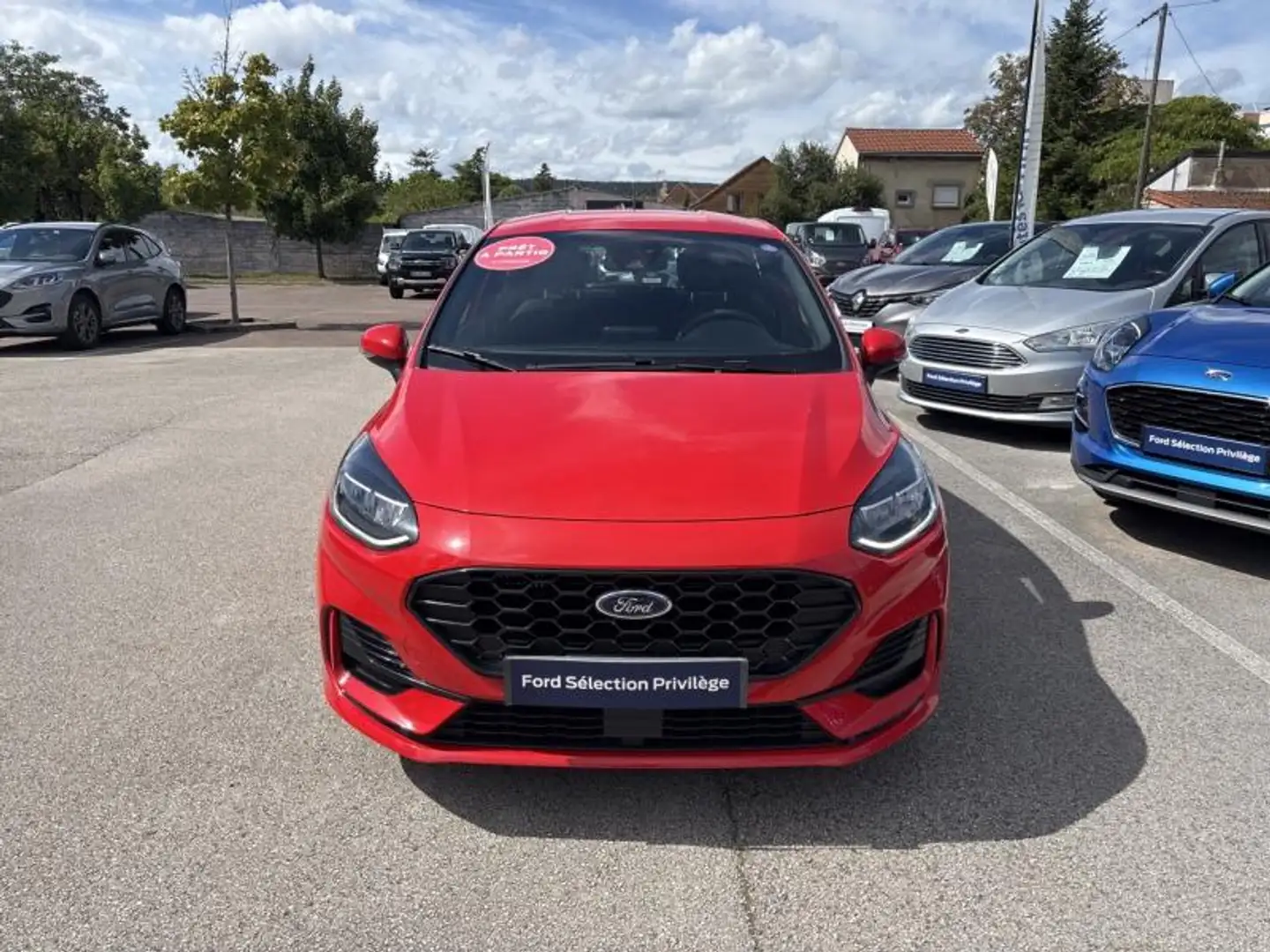 Ford Fiesta 1.0 Flexifuel 95ch ST-Line 5p Rouge - 2