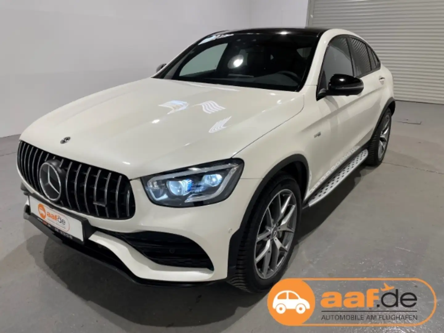 Mercedes-Benz GLC 43 AMG Coupe 4Matic Burmester GSD Leder HUD LED Blanc - 1