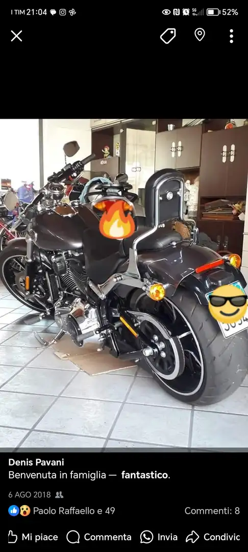 Harley-Davidson Breakout 103 Grigio - 1