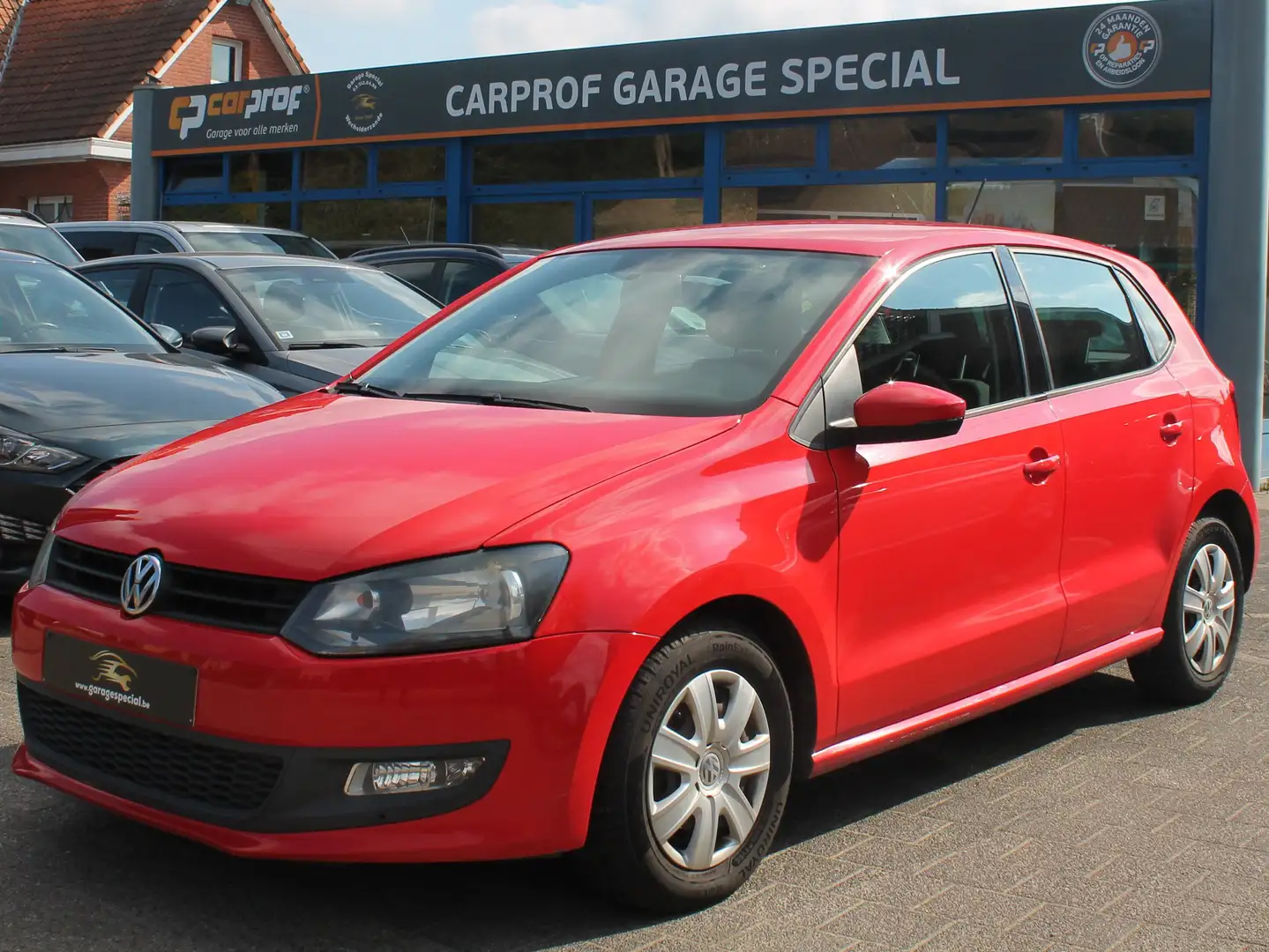 Volkswagen Polo 1.2 CR TDi Comfortline DPF Rood - 1