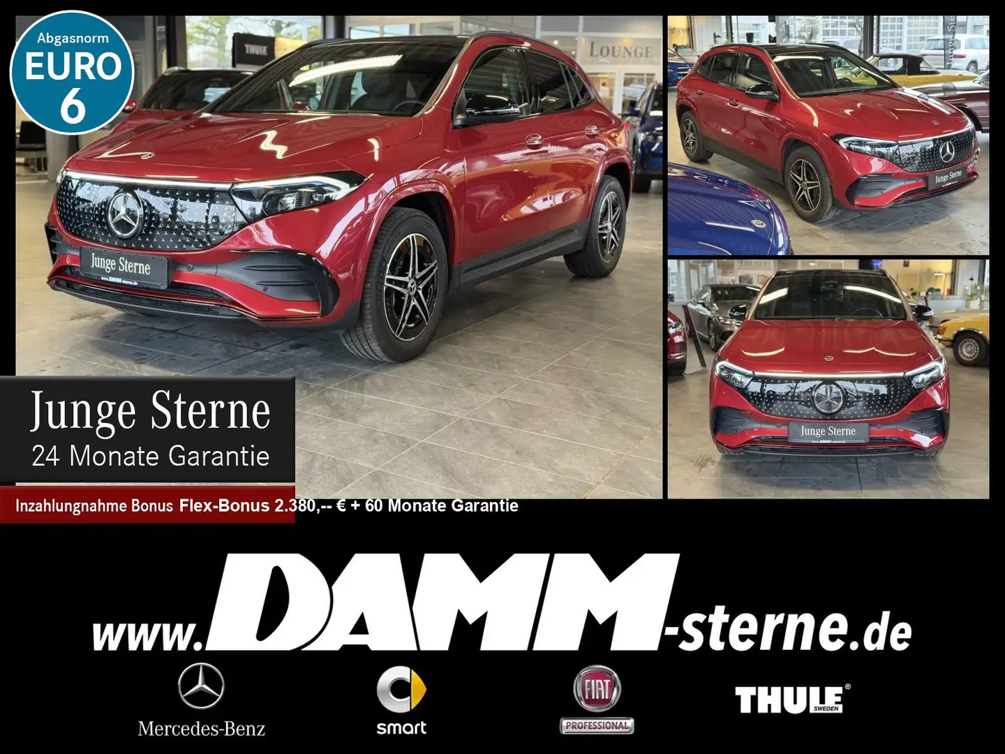 Mercedes-Benz EQA 250 EQA 250+ AMG Line/MEMORY/Pano-D./Night/LRH/+Flex Rouge - 1