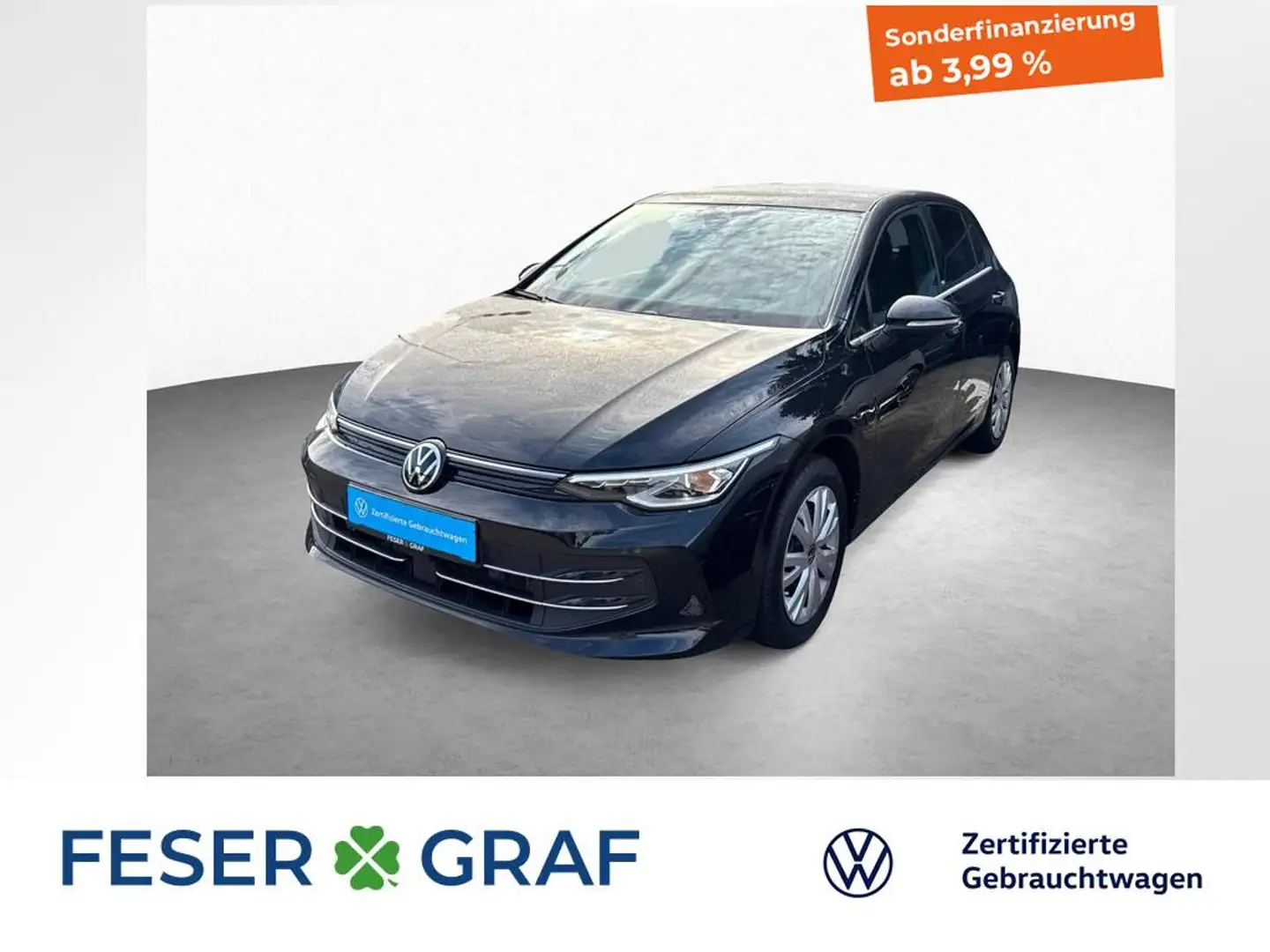 Volkswagen Golf VIII EDITION 50 MATRIX PANO KAMERA Schwarz - 1