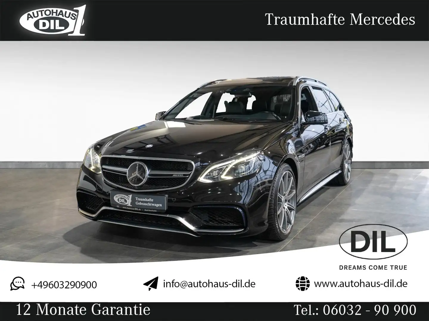 Mercedes-Benz E 63 AMG E 63 S AMG T *RENNTECH*PANO*MASSAGE*RFK*MEMORY* Nero - 1