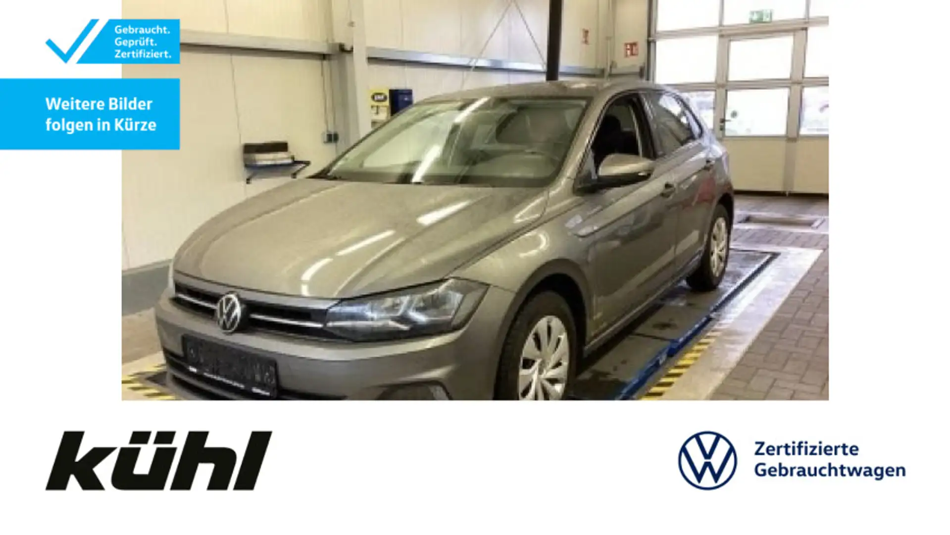 Volkswagen Polo 6 VI 1.0 Active AHK/ PDC/ AppConnect/Climat Grau - 1