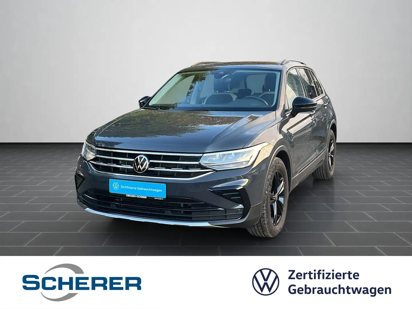 Volkswagen Tiguan 2.0 TDI DSG NAVI SHZ ACC LED DAB Gris - 1