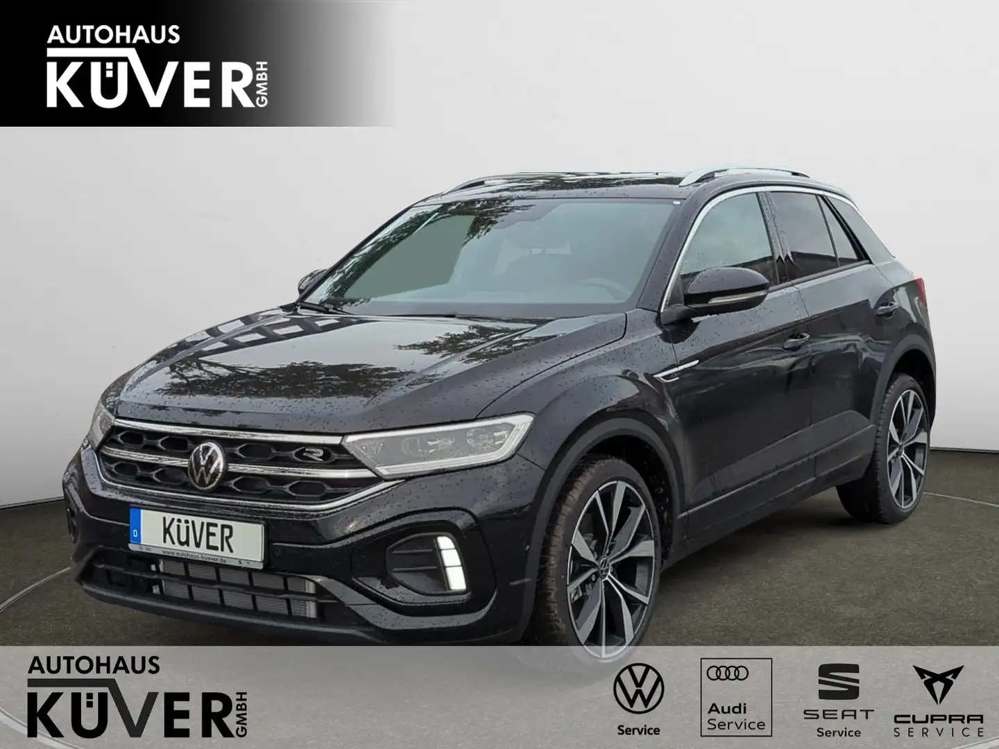 Volkswagen T-Roc R-Line 1.5 TSI DSG Navi+ACC+AHK+LED+19 ACC Schwarz - 1