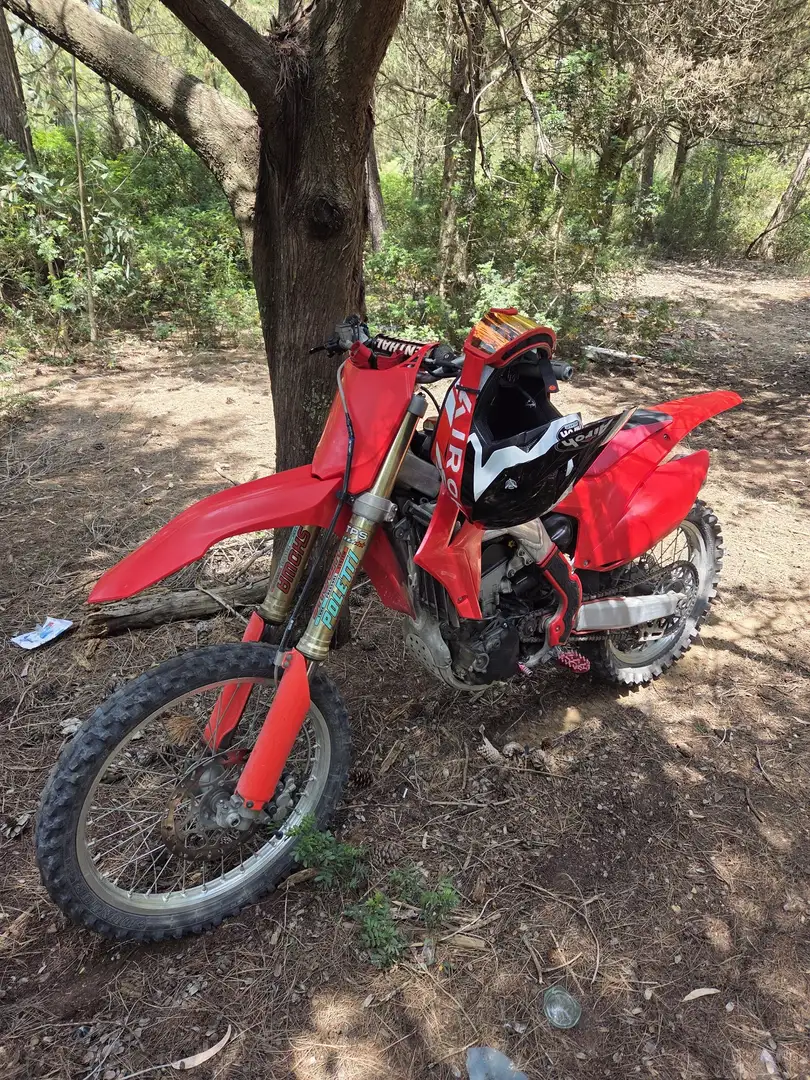 Honda CRF 250 red moto Rosso - 2