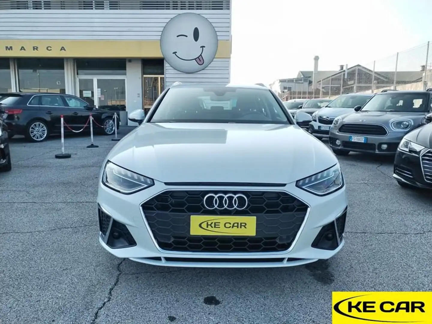 Audi A4 Avant 40 TDI S tronic S line edition Bianco - 2