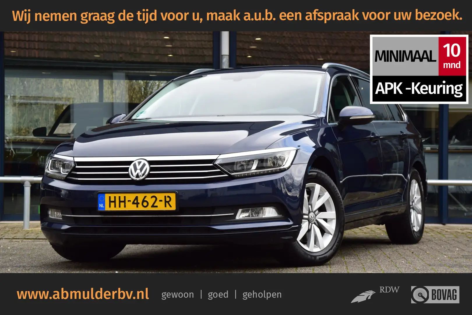 Volkswagen Passat Variant 1.6 TDI 120PK Business Edition | Org. NL | Incl. N Bleu - 1
