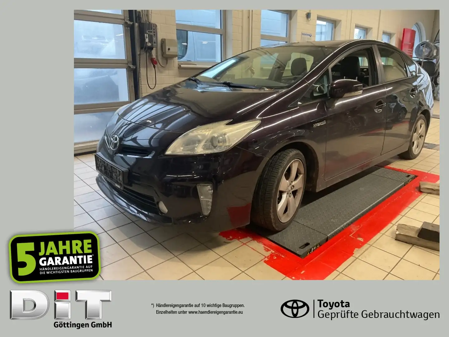 Toyota Prius 1.8 Life KeyLess+KlimaA+LM+HUD+AUT+elSitz Violett - 1