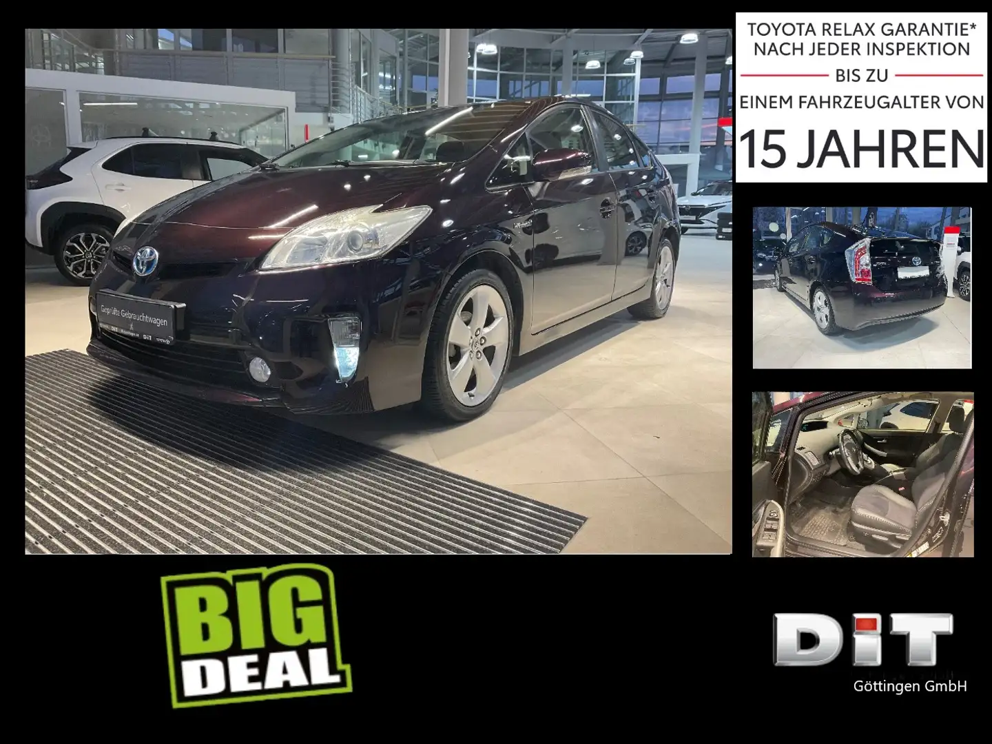 Toyota Prius 1.8 Life KeyLess+KlimaA+LM+HUD+AUT+elSitz Mauve - 2