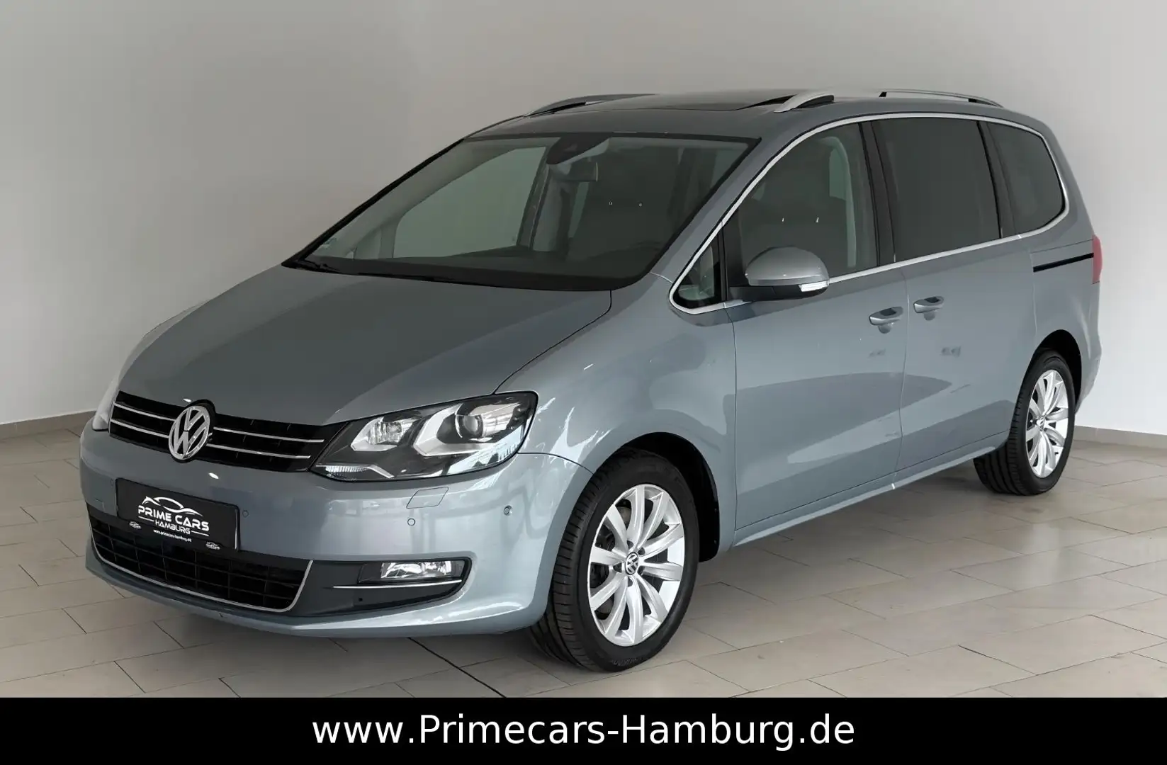 Volkswagen Sharan 2.0 TDI Highline|7-SITZER|AHK|PANO|STHZG| Grau - 1