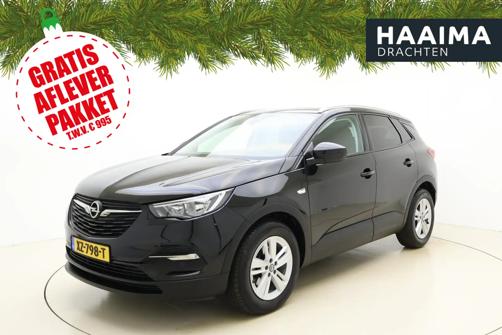 Opel Grandland X 1.2 Turbo Business + | Navigatie pakket | Climate Nero - 1