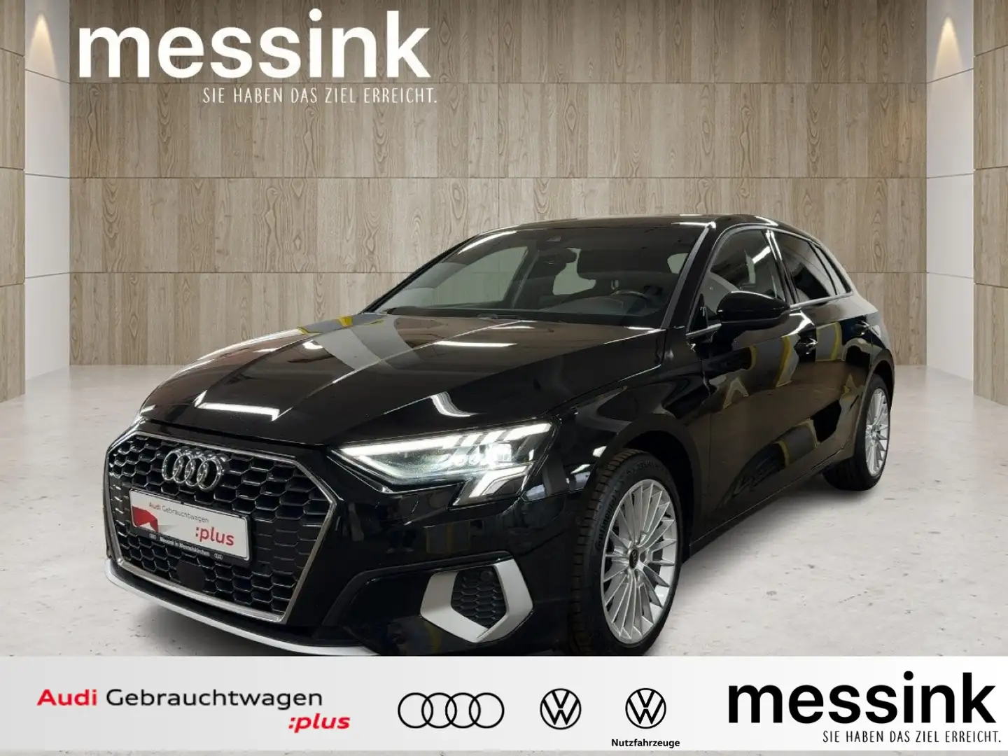 Audi A3 Sportback 30 TDI advanced *LED*Navi*CarPlay* Schwarz - 1