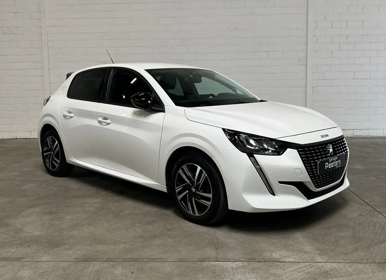 Peugeot 208 !!VERKOCHT!!  1.2i PureTech Allure (EU6.3) Blanc - 1