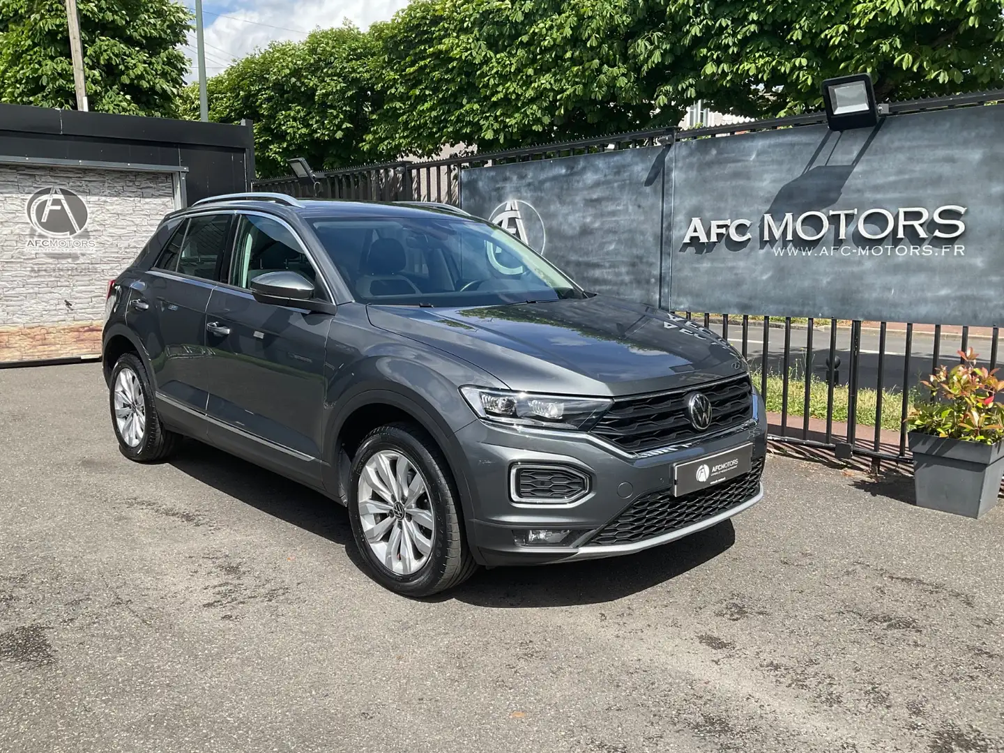 Volkswagen T-Roc 150 Ch Evo Carat DSG 7 Grau - 1