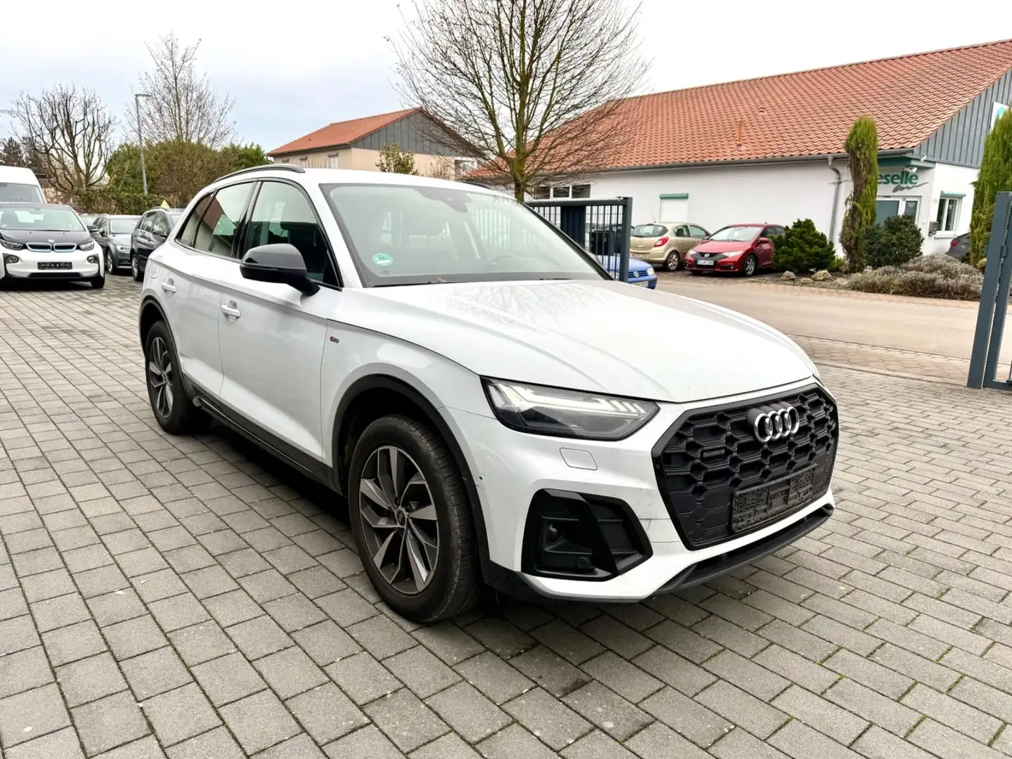 Audi Q5 40 TDI S troni quattro S line Matrix LED Plus Weiß - 2