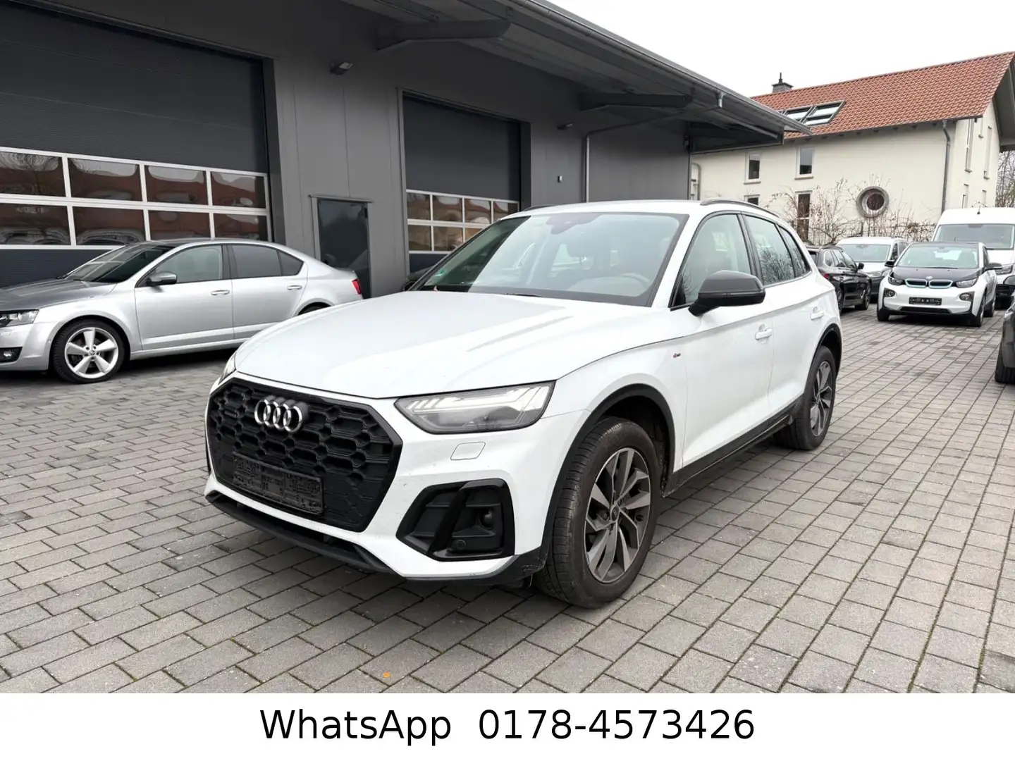 Audi Q5 40 TDI S troni quattro S line Matrix LED Plus Weiß - 1