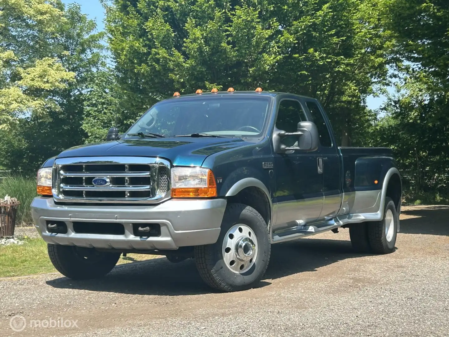 Ford F 350 USA 7.3 Turbo Diesel Dually B of C rijbewijs zelena - 2