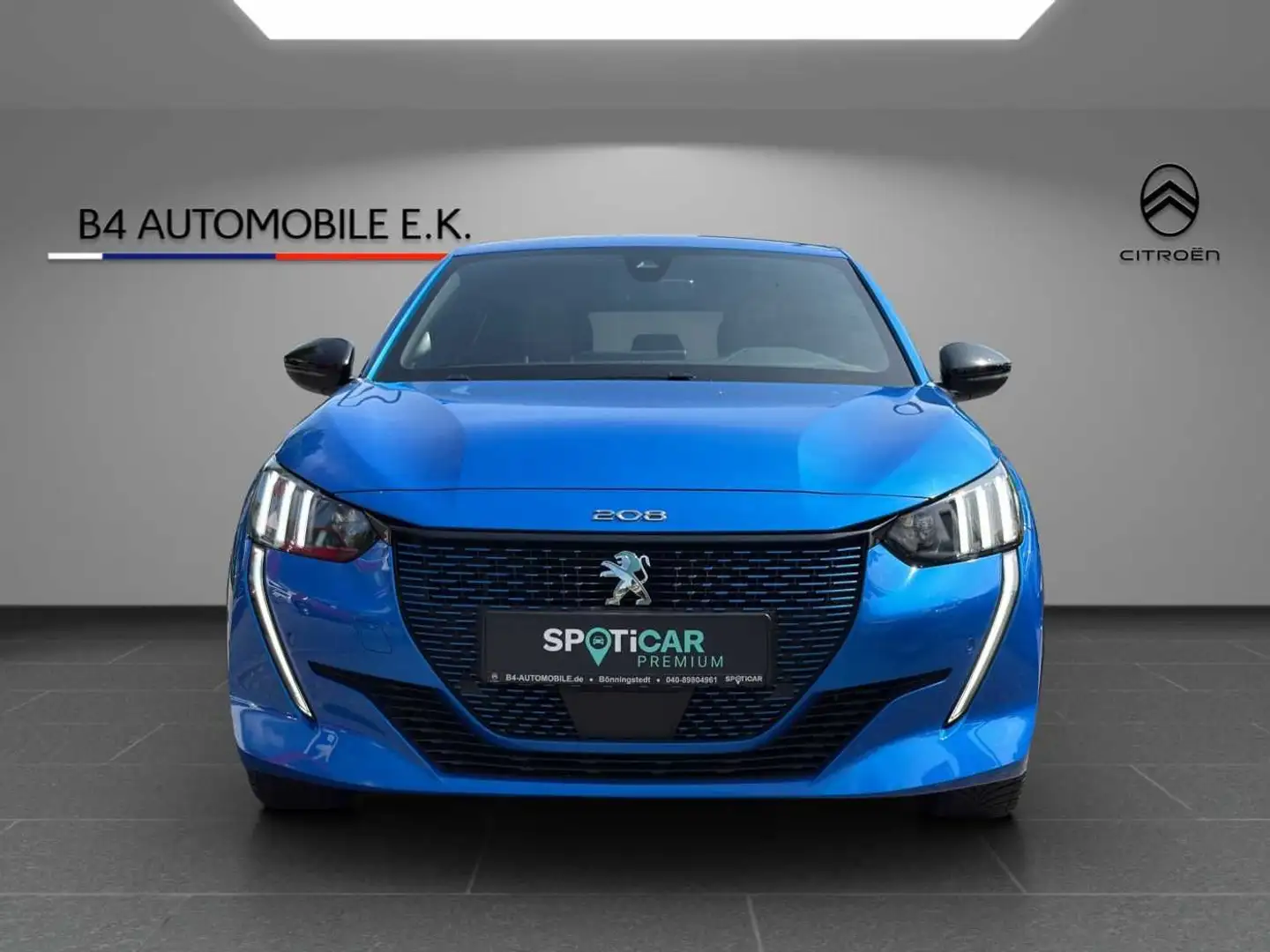 Peugeot 208 Elektromotor 136 GT Blu/Azzurro - 2