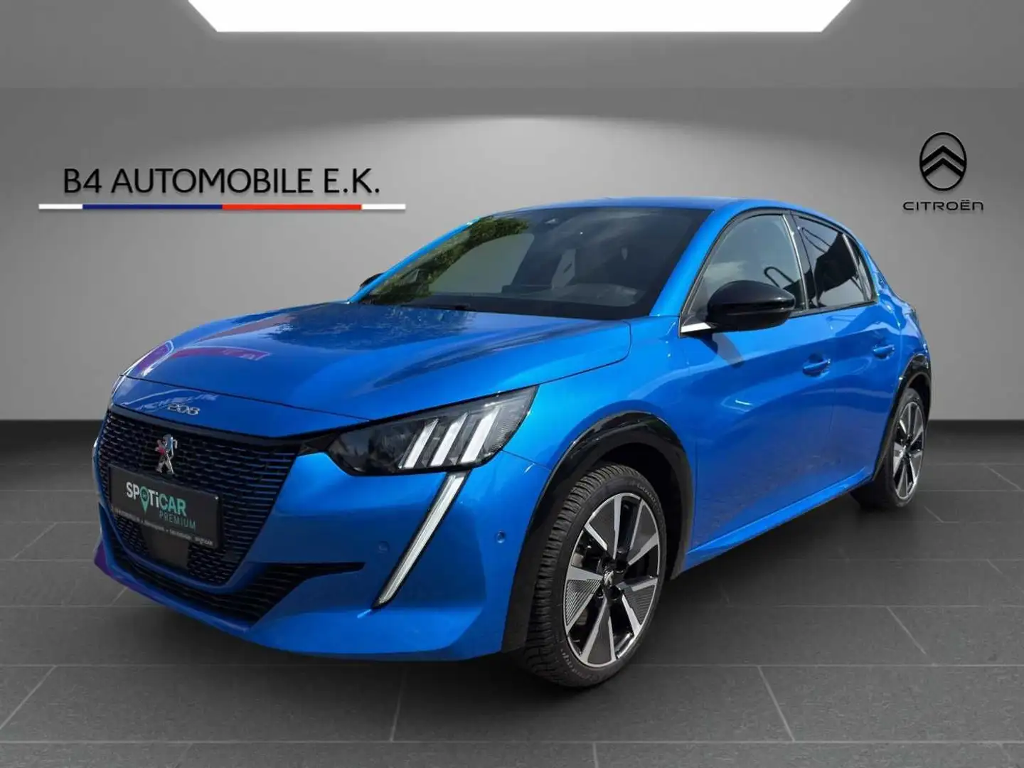 Peugeot 208 Elektromotor 136 GT Blu/Azzurro - 1